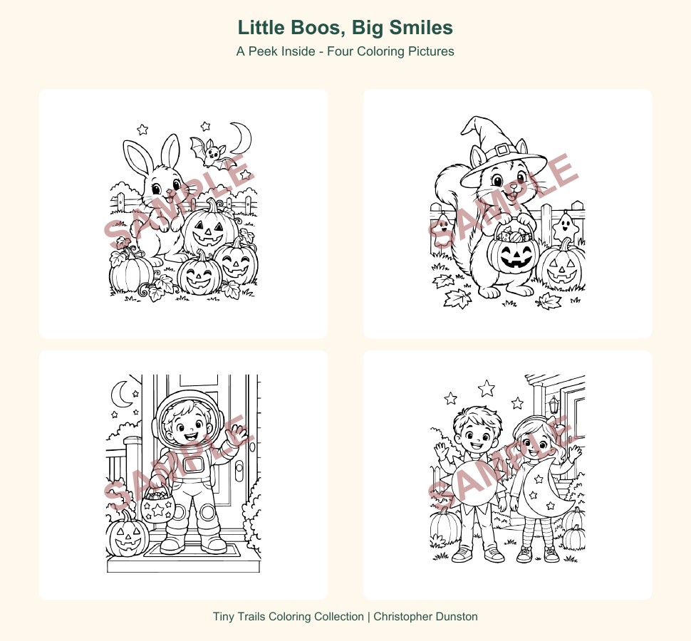 Little Boos, Big Smiles SAMPLE collage 1