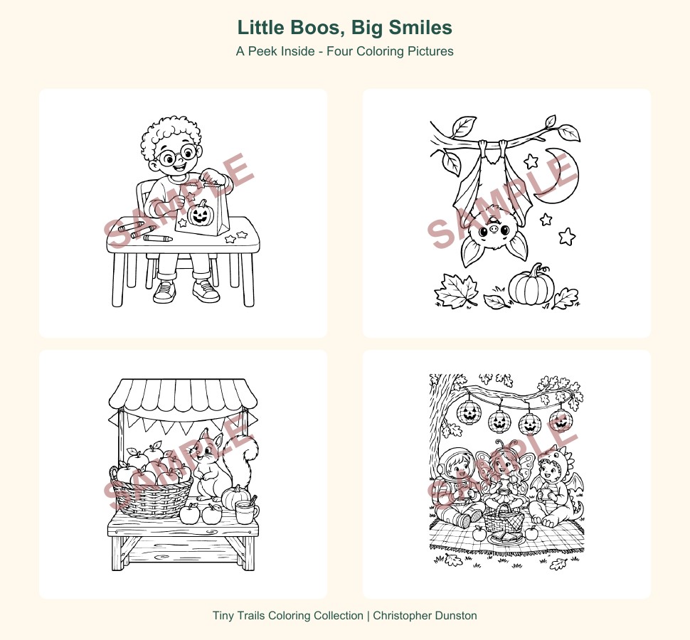 Little Boos, Big Smiles SAMPLE collage 2