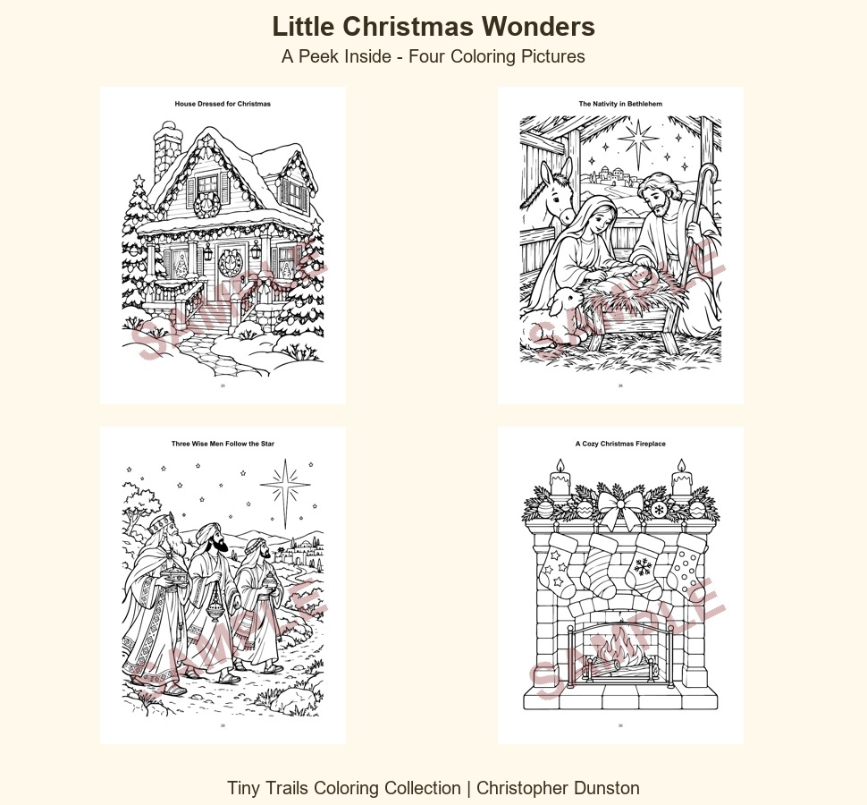 Little Christmas Wonders SAMPLE collage 2