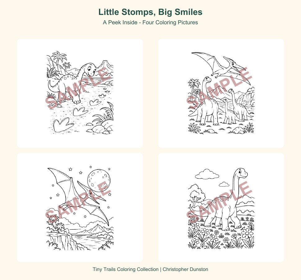 Little Stomps, Big Smiles SAMPLE collage 2