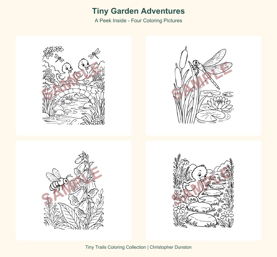 Tiny Garden Adventures SAMPLE collage 2